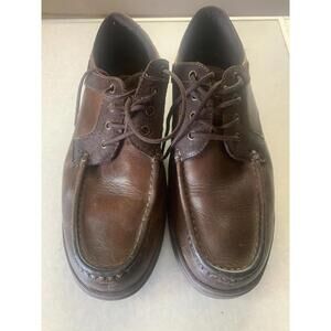 Dr Scholls Shoes Mens 11 W Manny 2  Brown Faux Leather Casual Comfort